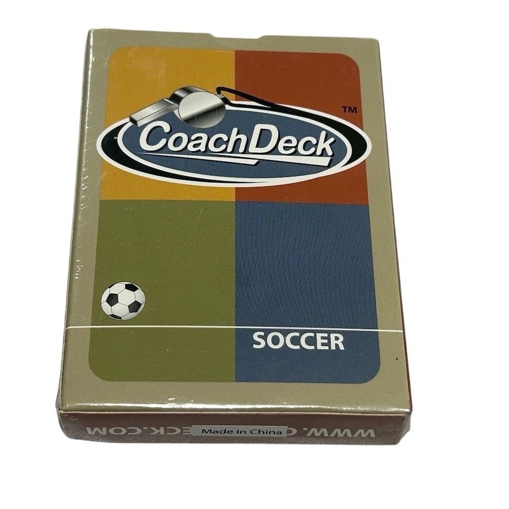 CoachDeck Soccer Drills Instructional‎ Cards for Trainers & Coaches